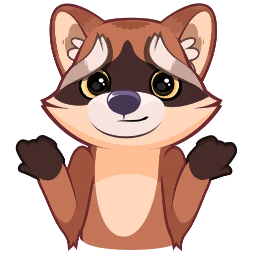 Стикер 31 Proha Raccoon