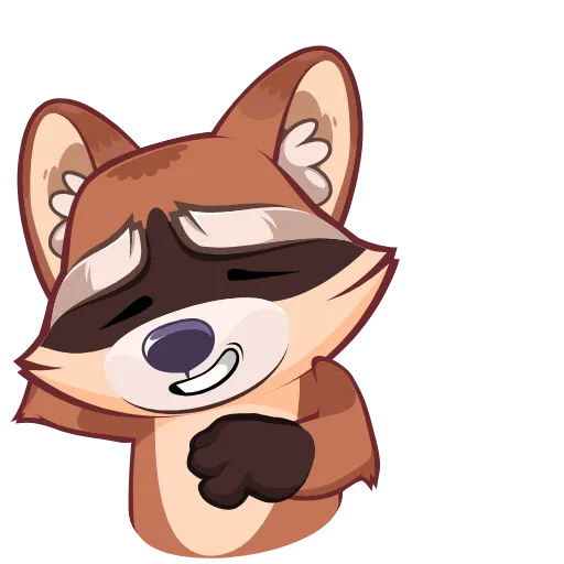 Стикер 37 Proha Raccoon