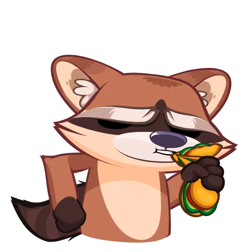Стикер 42 Proha Raccoon
