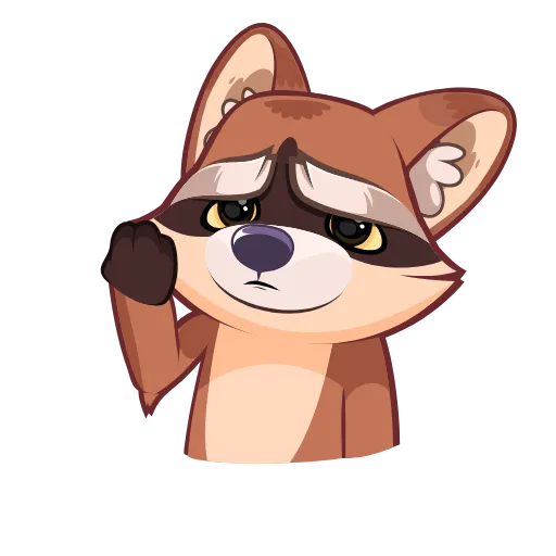 Стикер 46 Proha Raccoon
