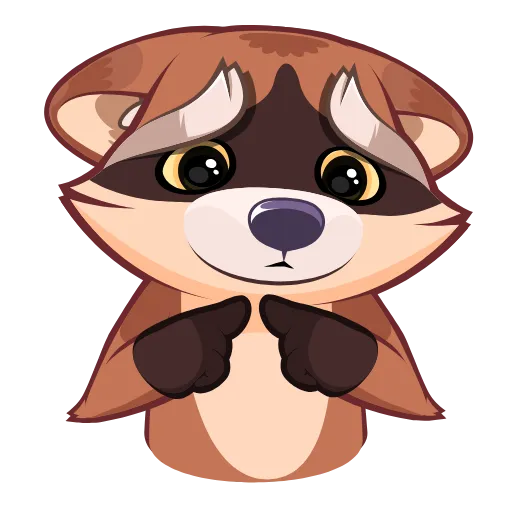 Стикер 47 Proha Raccoon