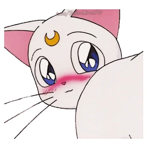 💗 Стикер «Luna Artemis» для Telegram