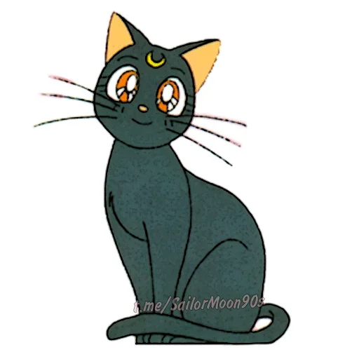 💗 Стикер «Luna Artemis» для Telegram