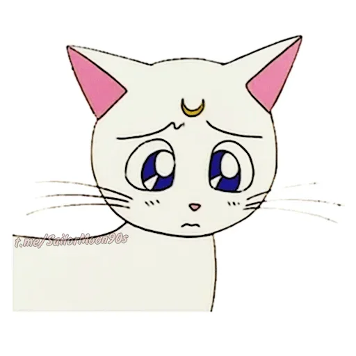 💗 Стикер «Luna Artemis» для Telegram