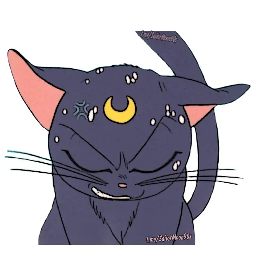 💗 Стикер «Luna Artemis» для Telegram