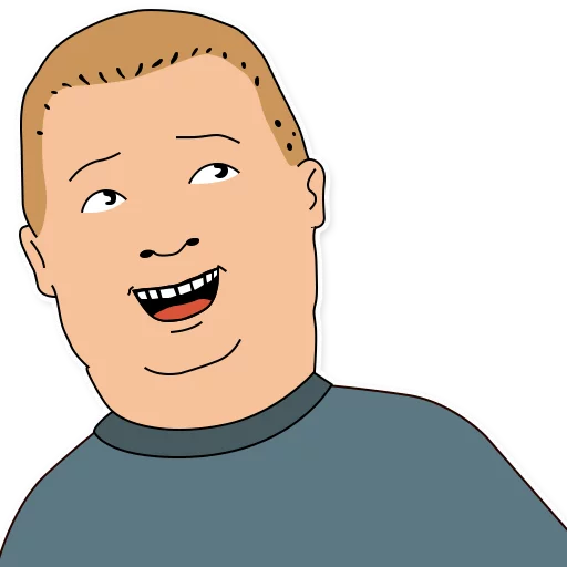 😀 Стикер «King of the Hill» для Telegram