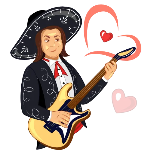 😈 Стикер «ProRock band» для Telegram