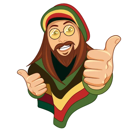 👍 Стикер «ProRock band» для Telegram