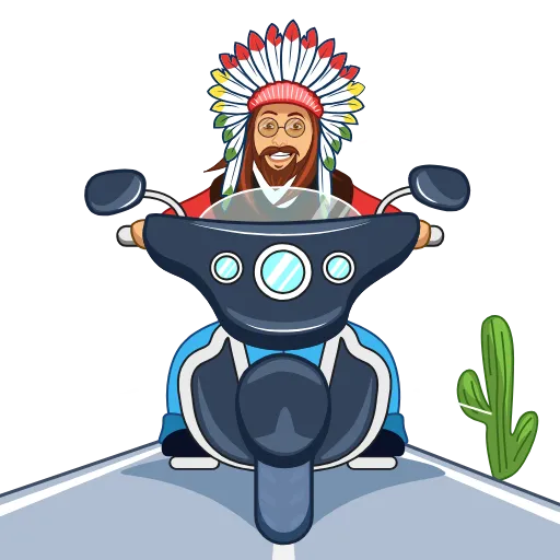 🏍 Стикер «ProRock band» для Telegram