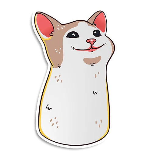 🙃 Стикер «Котики и песики» для Telegram