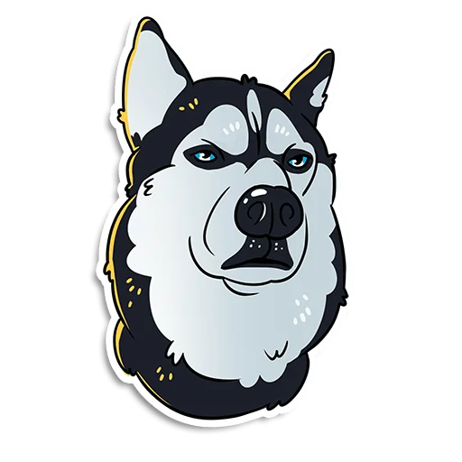 😶 Стикер «Котики и песики» для Telegram