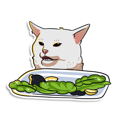 🧐 Стикер «Котики и песики» для Telegram
