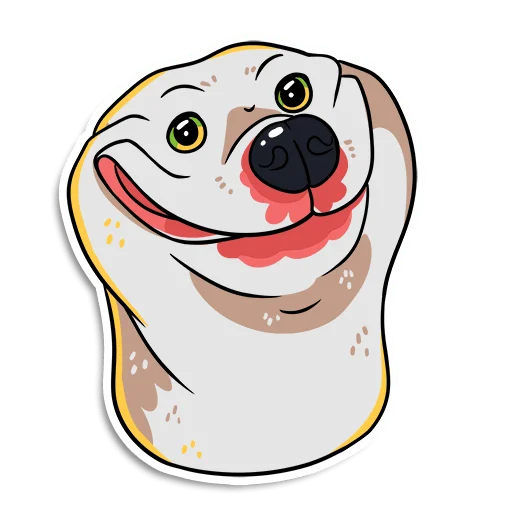 😁 Стикер «Котики и песики» для Telegram