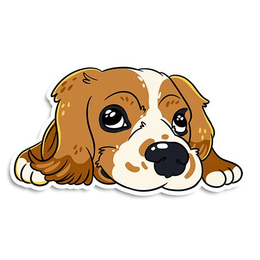 🥺 Стикер «Котики и песики» для Telegram