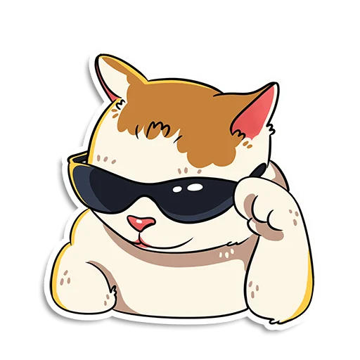 😎 Стикер «Котики и песики» для Telegram