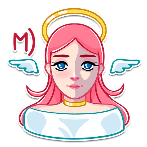 😐 Стикер «Prosto Ангелы и Демоны» для Telegram