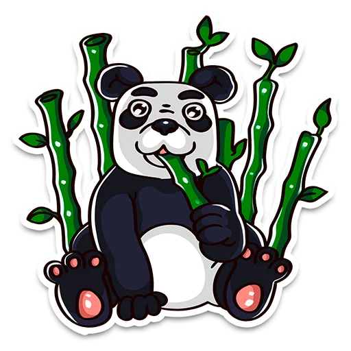 🐼 Стикер «ProstoПират» для Telegram