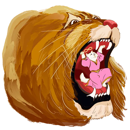 🦁 Стикер «ТароКоты» для Telegram