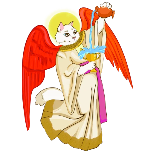 🏺 Стикер «ТароКоты» для Telegram