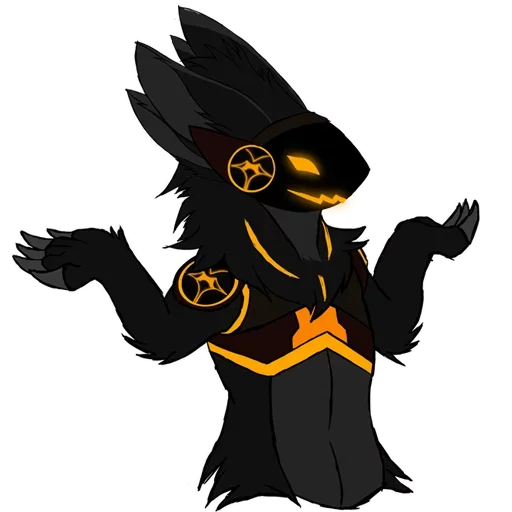 🤷‍♂️ Стикер «Protogen» для Telegram
