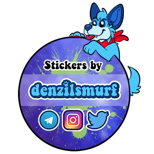 ℹ️ Стикер «Zephy The Protogen» для Telegram