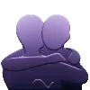 Стикер 35 Prplncks #emoji #color #purple