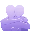 Стикер 33 Prplncks #emoji #color #purple