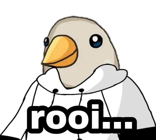 🐦 Стикер «Pru» для Telegram