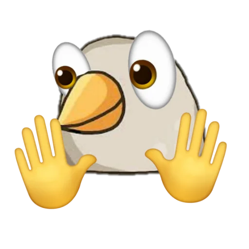 🐦 Стикер «Pru» для Telegram