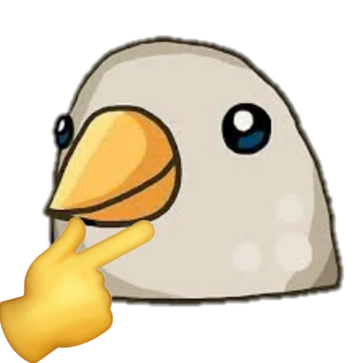 🐦 Стикер «Pru» для Telegram