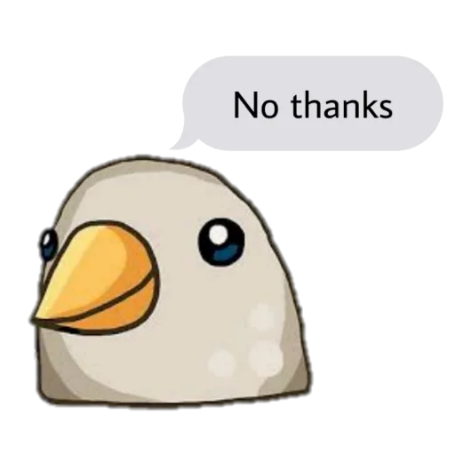 🐦 Стикер «Pru» для Telegram