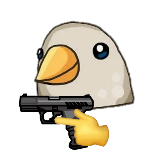 🐦 Стикер «Pru» для Telegram