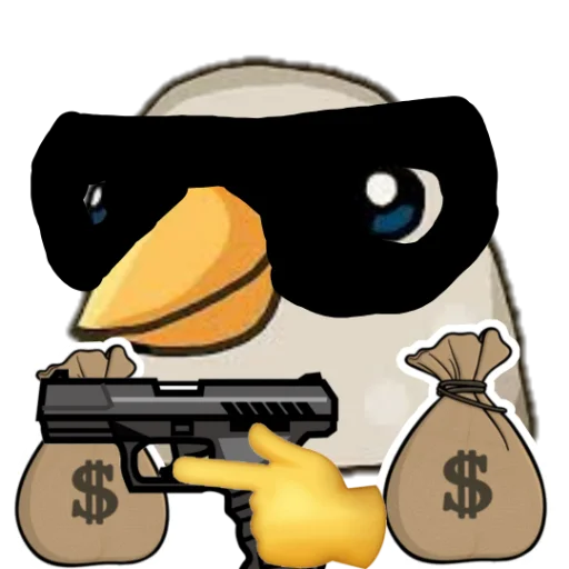 🐦 Стикер «Pru» для Telegram