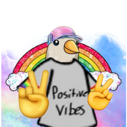 🐦 Стикер «Pru» для Telegram