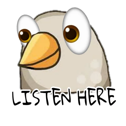 🐦 Стикер «Pru» для Telegram