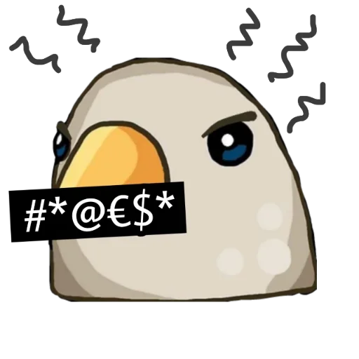 🐦 Стикер «Pru» для Telegram
