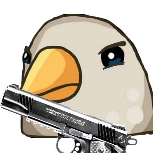 🐦 Стикер «Pru» для Telegram
