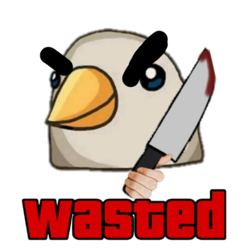 🐦 Стикер «Pru» для Telegram