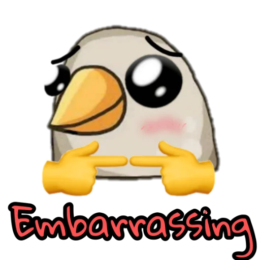 🐦 Стикер «Pru» для Telegram