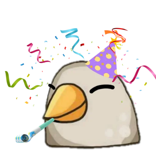 🐦 Стикер «Pru» для Telegram