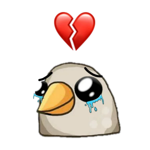 🐦 Стикер «Pru» для Telegram