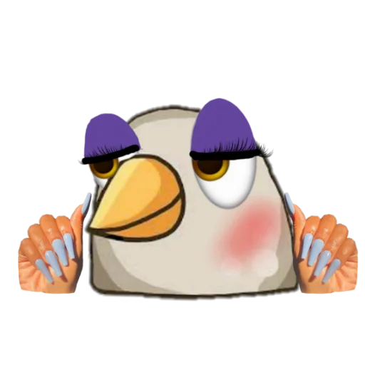 🐦 Стикер «Pru» для Telegram
