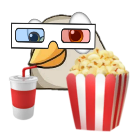 🐦 Стикер «Pru» для Telegram