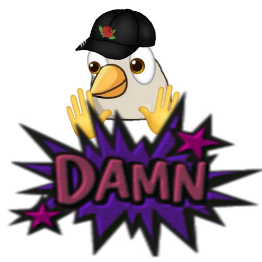 🐦 Стикер «Pru» для Telegram