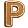 🤩 Эмодзи «пряничный алфавит - русский и английский» для Telegram