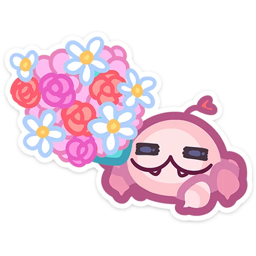 💐 Стикер «Паучок Пряник» для Telegram
