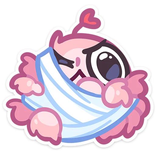 🕷️ Стикер «Паучок Пряник» для Telegram