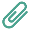📎 Эмодзи «Зелёные растительные буквы, и иконки в двух цветах» для Telegram