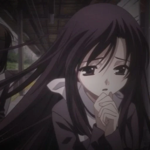☁ Стикер «School days / Kotonoha» для Telegram