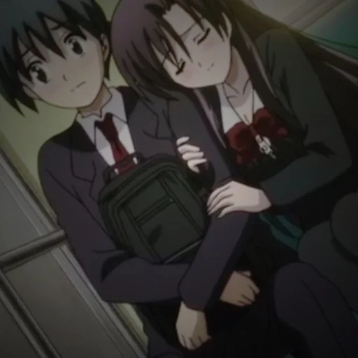 🔆 Стикер «School days / Kotonoha» для Telegram